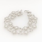 Floral Double Row Bracelet