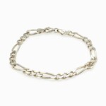 Sterling Silver Figaro Bracelet