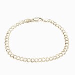 Double Link Silver Bracelet