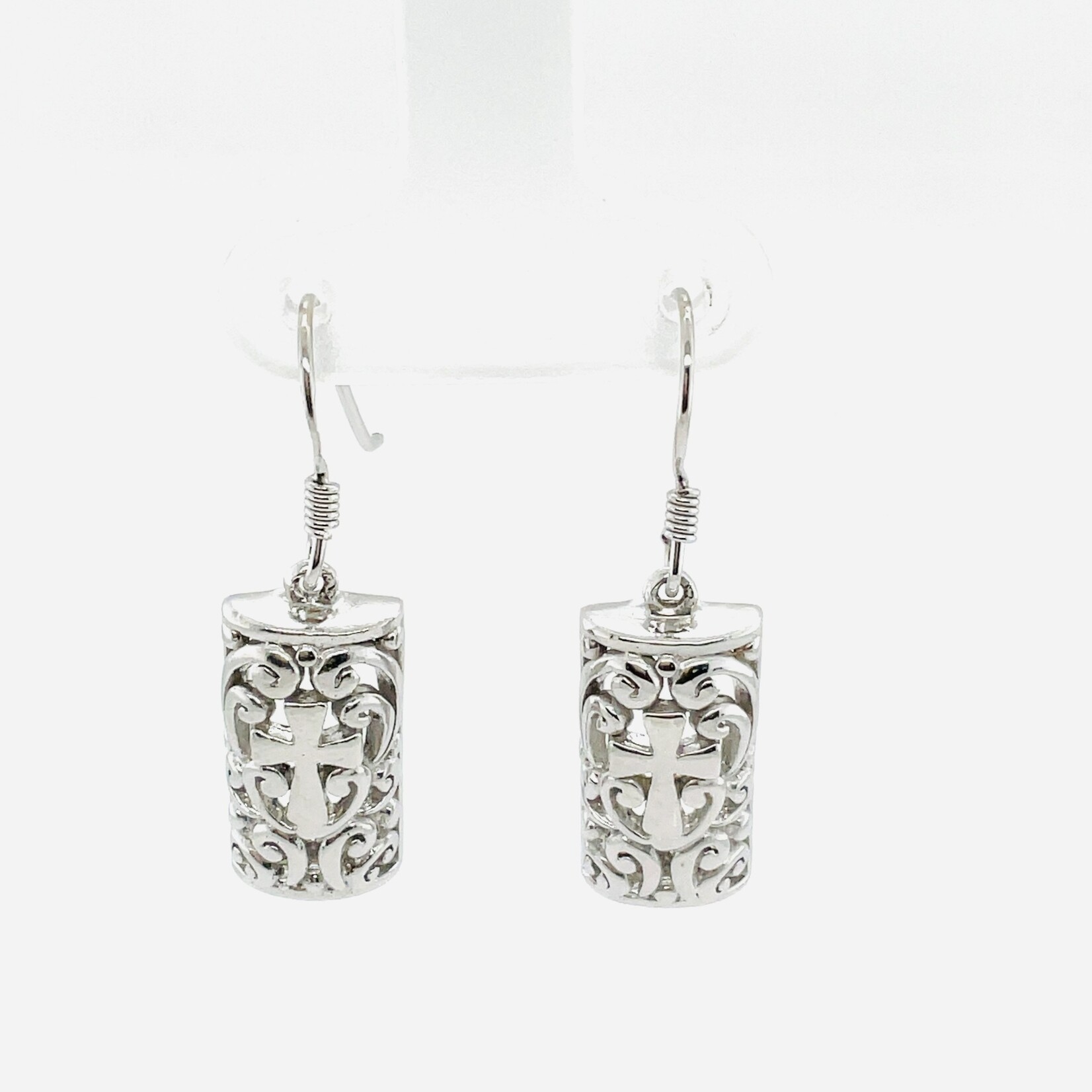 Sterling Silver Celtic Cross Earrings