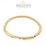 Gold Plated Beaded Bracelet