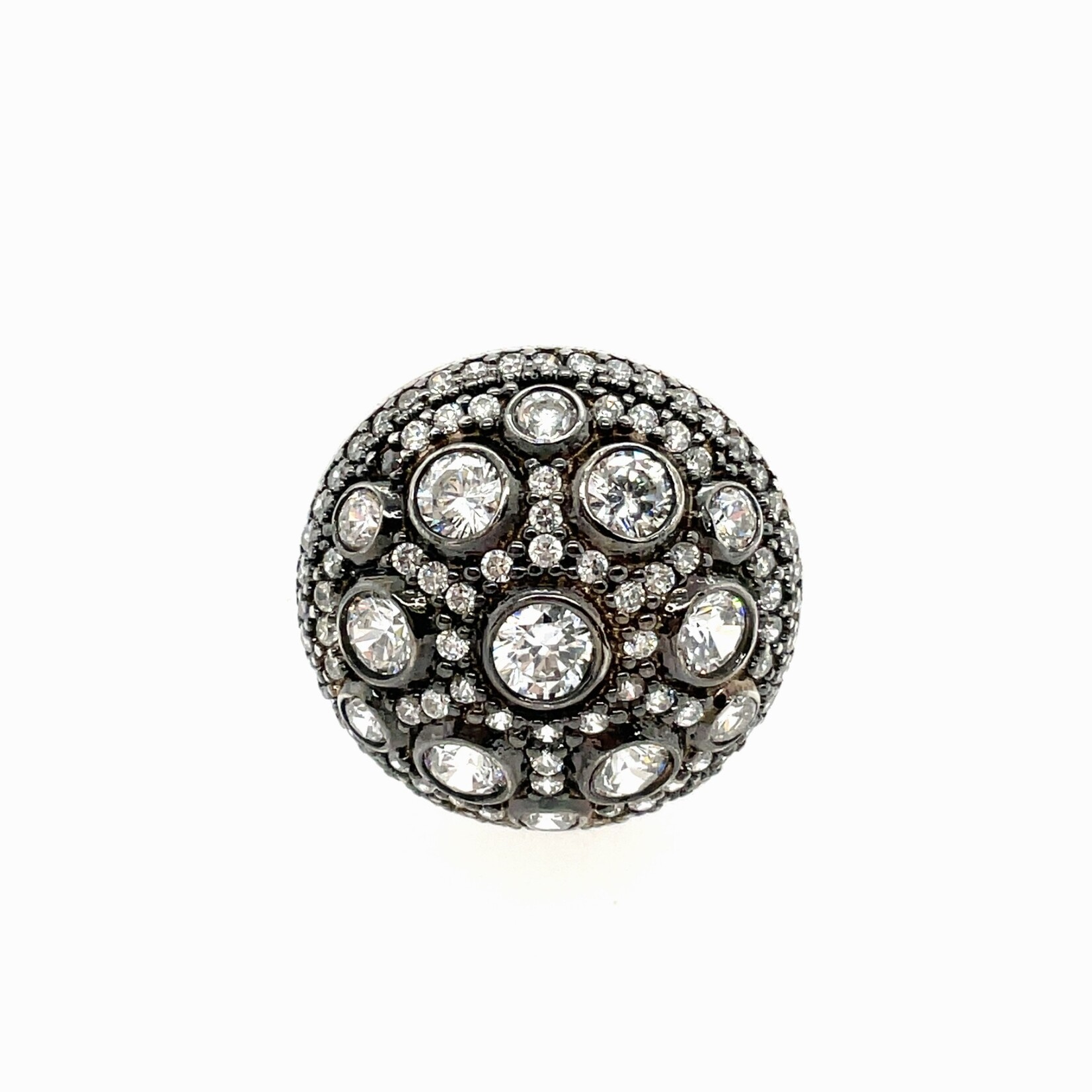 Sterling Silver CZ Ring #8.5