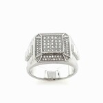 CZ Brilliant Embers Ring, Size 11