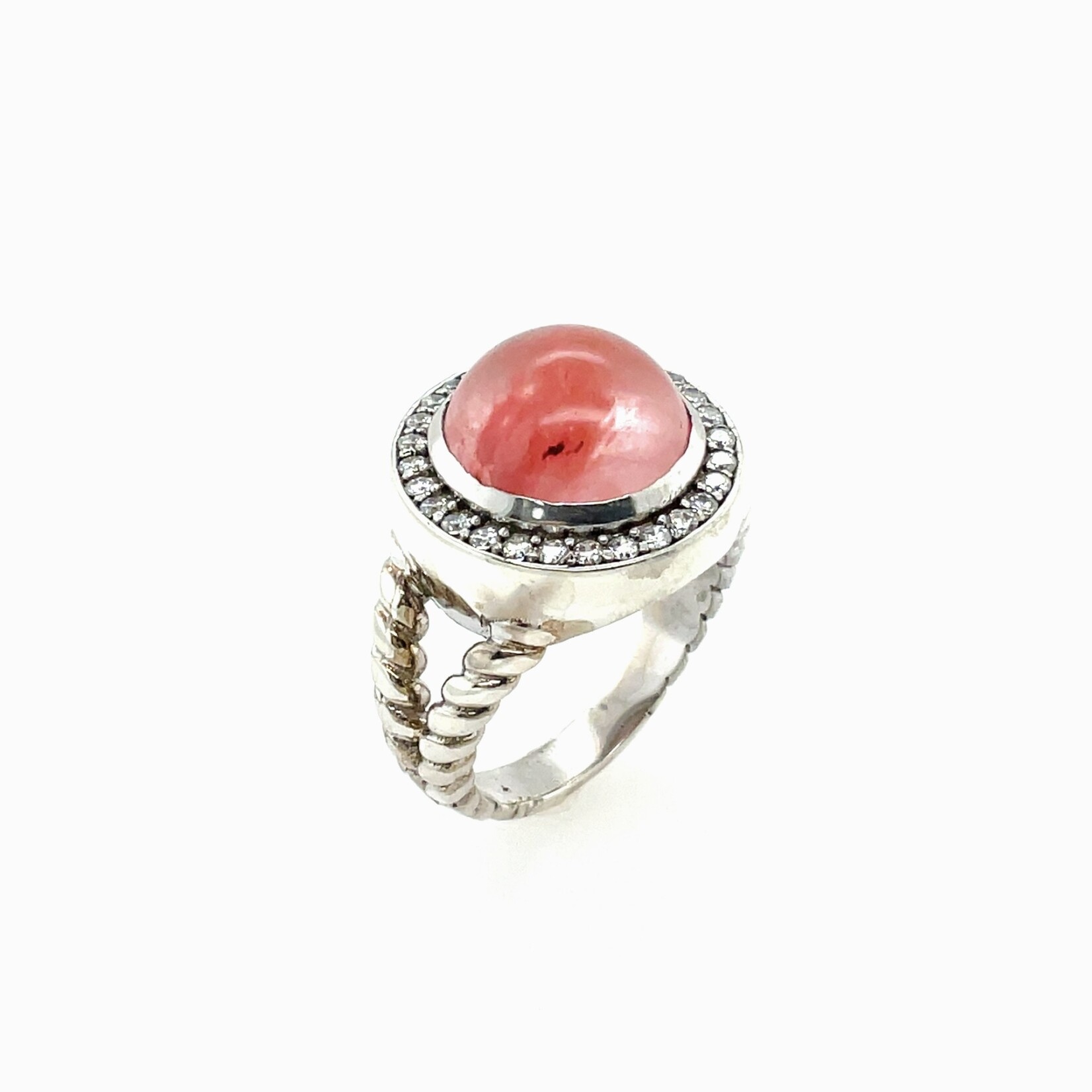 Rose Quartz Ring, Size 7.75