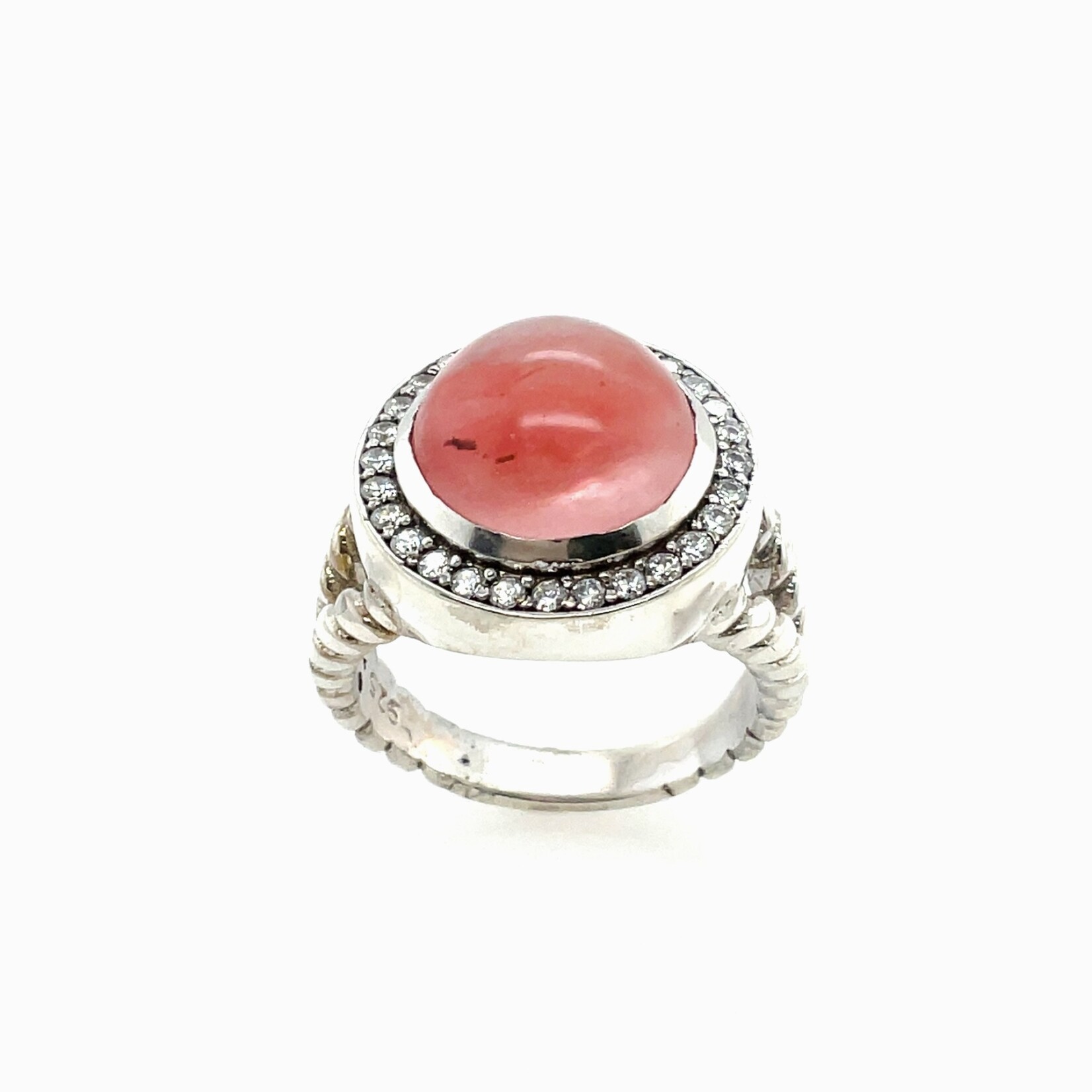 Rose Quartz Ring, Size 7.75