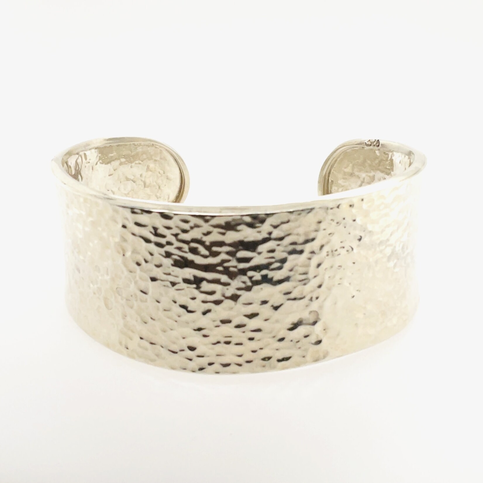Sterling Silver Hammered Cuff Bracelet