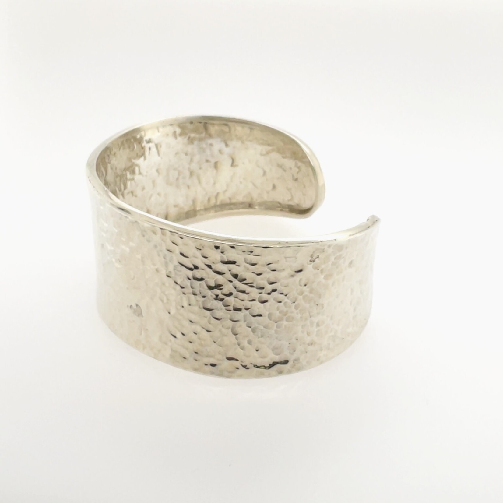 Sterling Silver Hammered Cuff Bracelet
