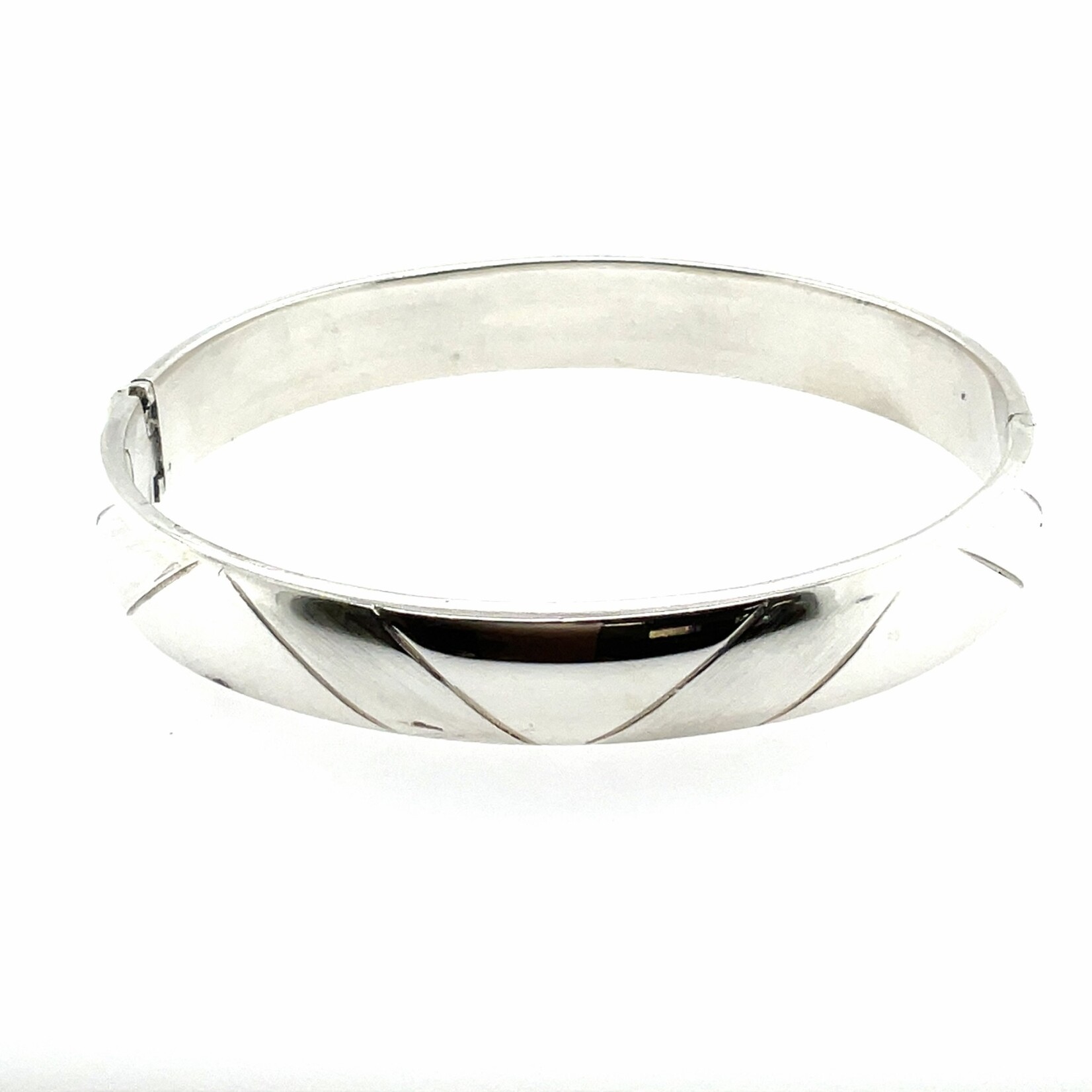 Sterling Silver Polished Bangle Bracelet