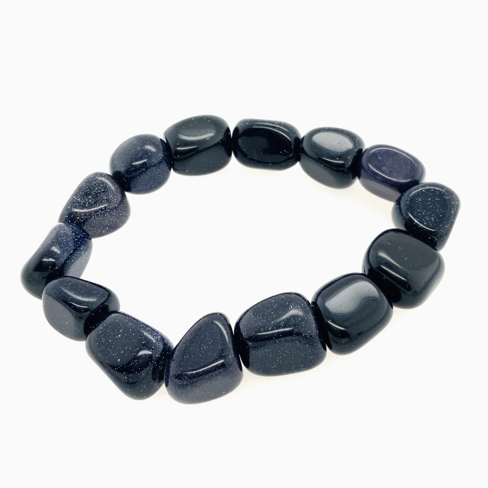 Blue Quartz Bracelet 8"
