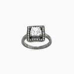 Square Fashion Ring, Size 6