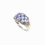 Lavender Tanzanite Ring, Size 7.25
