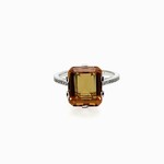 Turkish Diaspore CZ Ring, Size 7.5