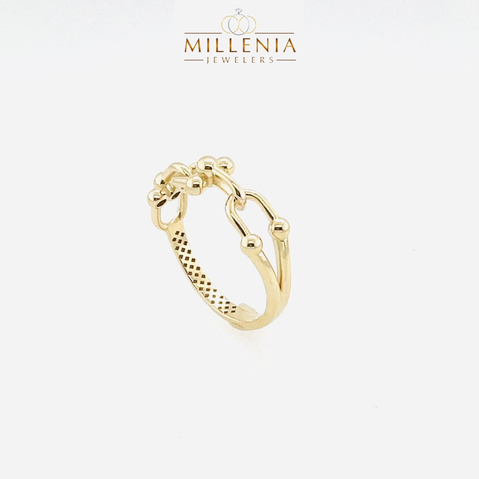 14KY U Link Ring Size 8
