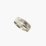 Sterling Silver Diamond Cut, Size 9