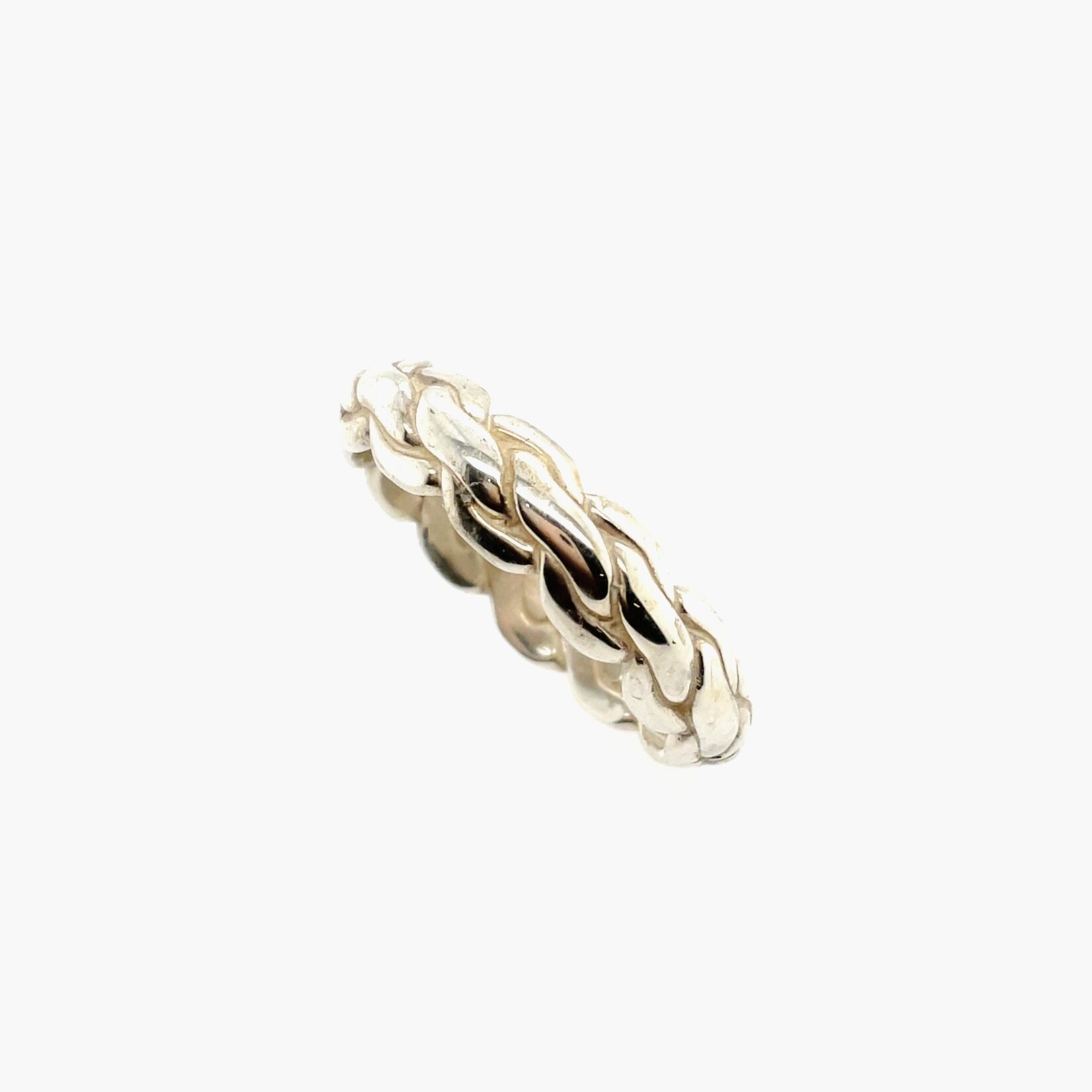Sterling Silver Rope Chain Style Band Size #9