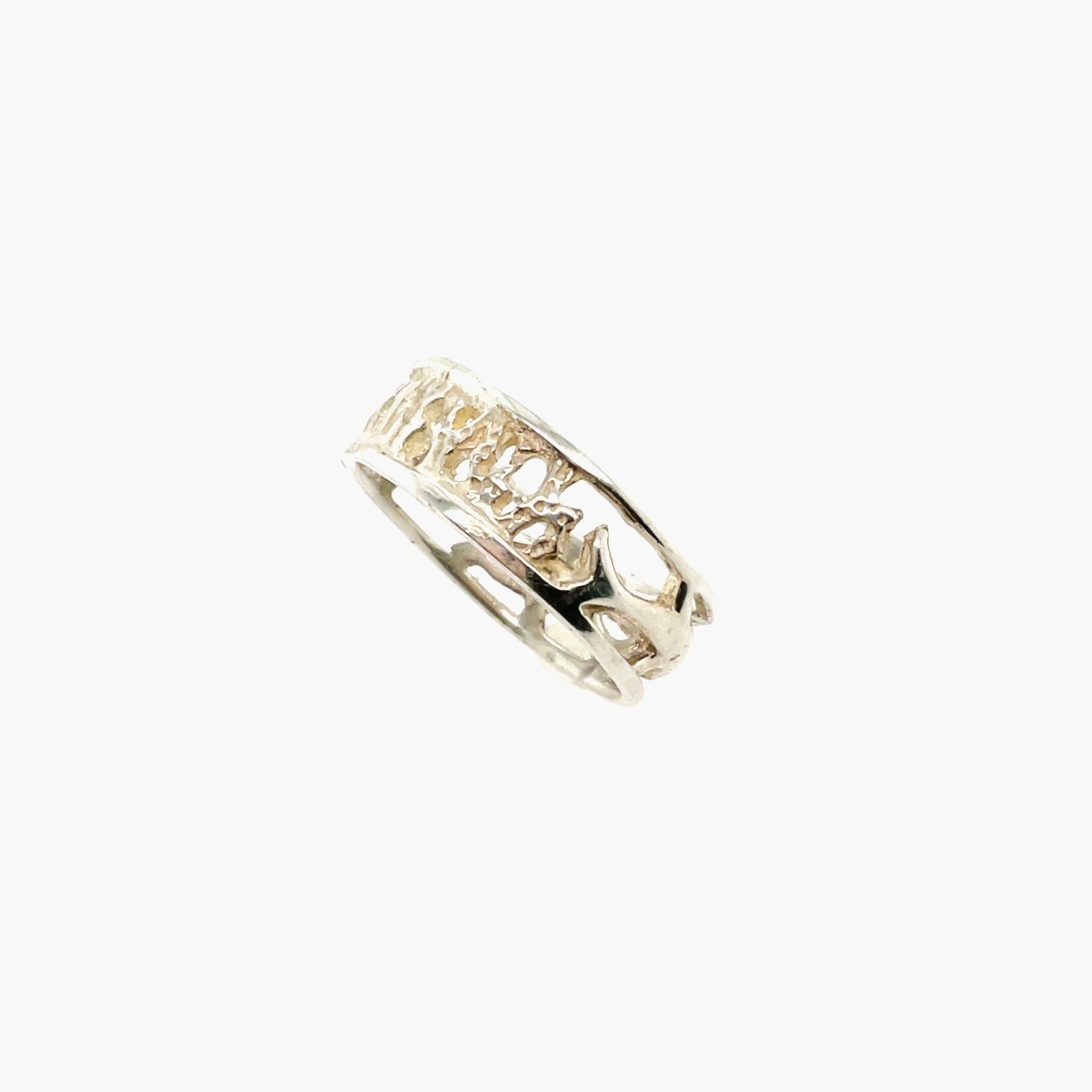 Sterling Silver Dolphin Fashion Ring Size 6