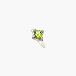 10K Peridot Ring, Size 7.25