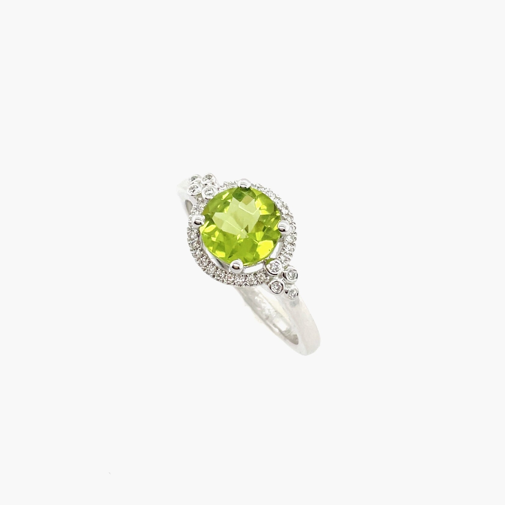 14K Ladies Peridot Ring  Size 7