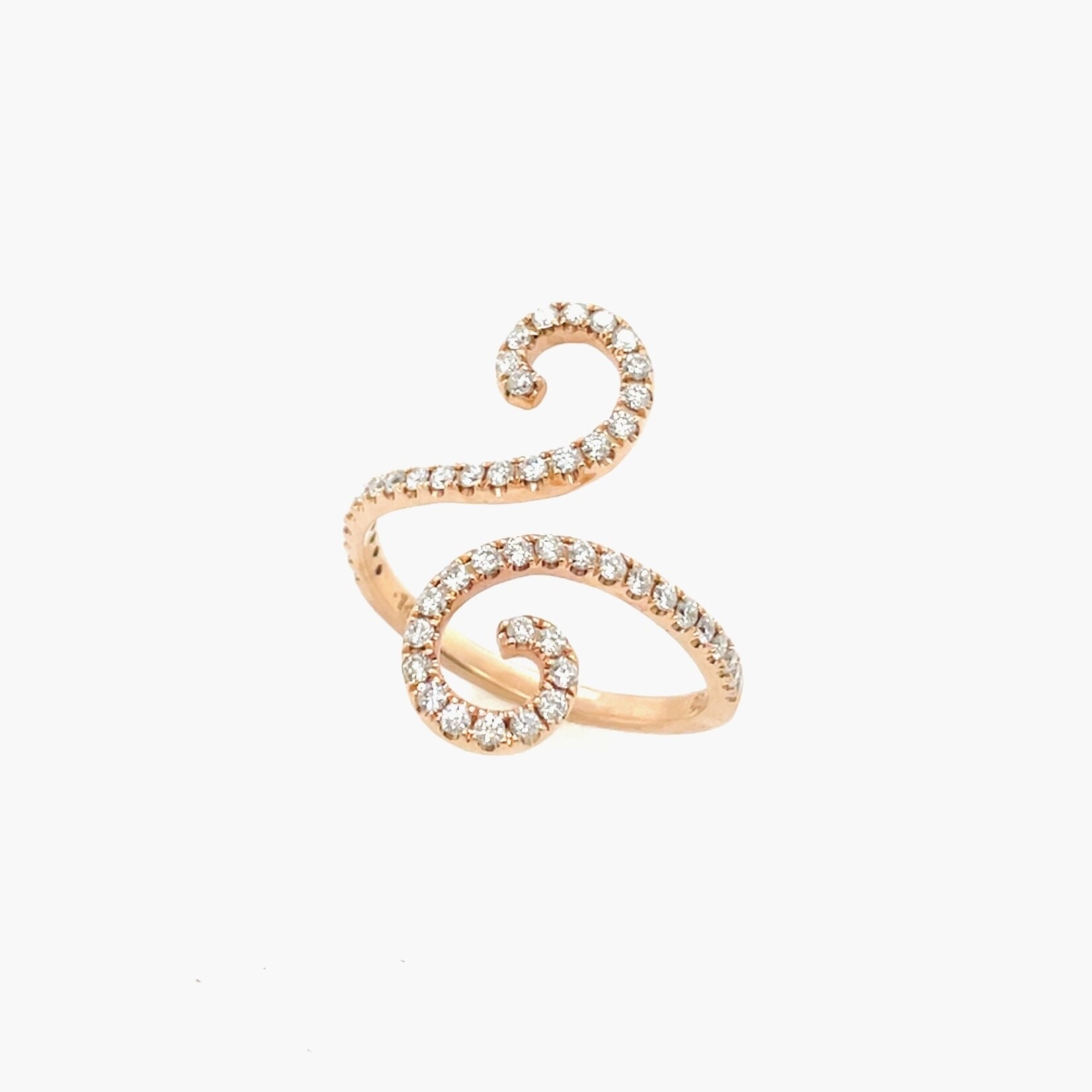14K Rose Gold Ring, Size 7