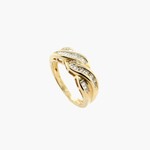 14K Yellow Gold, Size 10