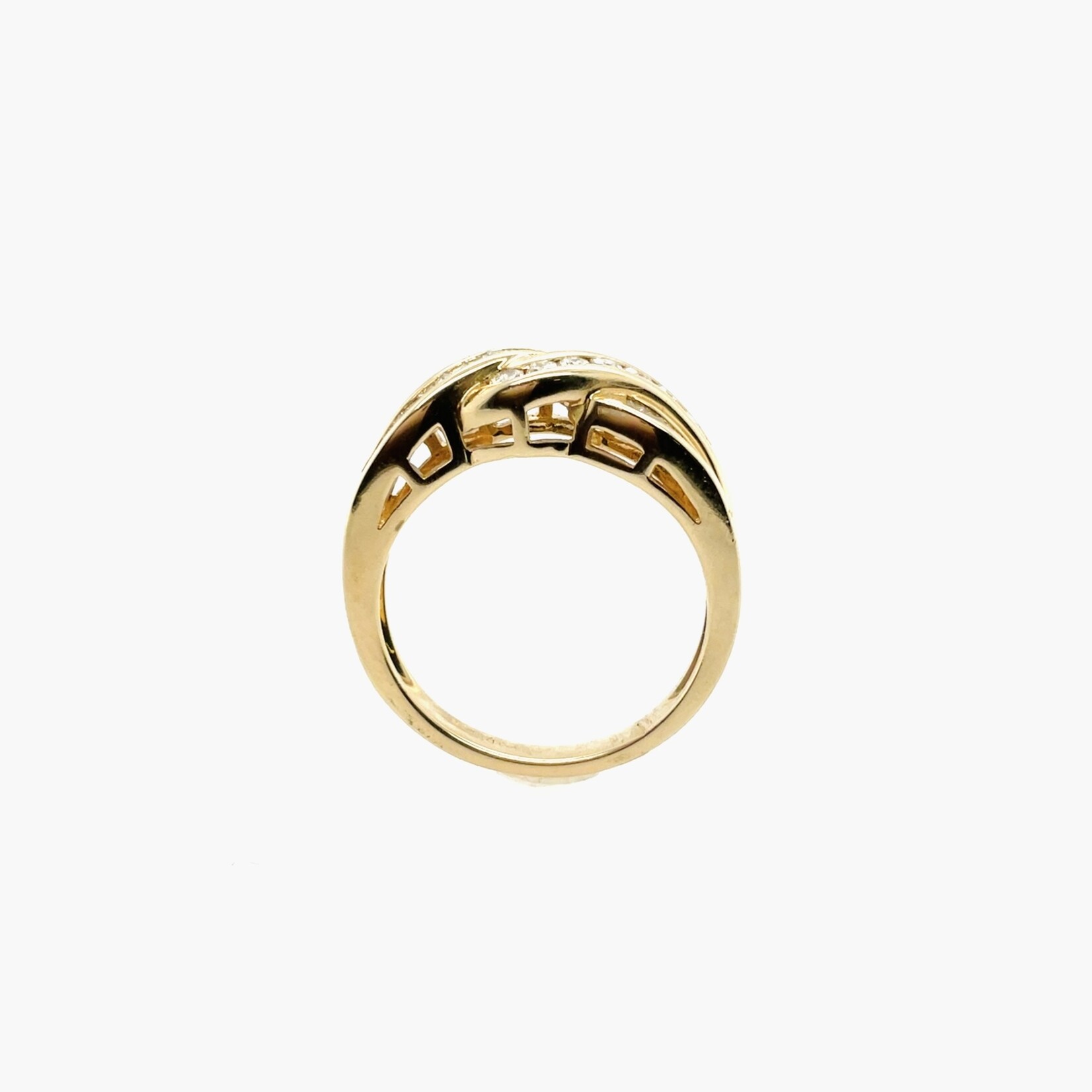 14K Ladies Yellow Gold Size 10