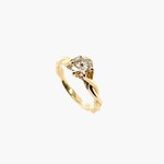 14K Yellow Gold Twisted Ring Size 6.5