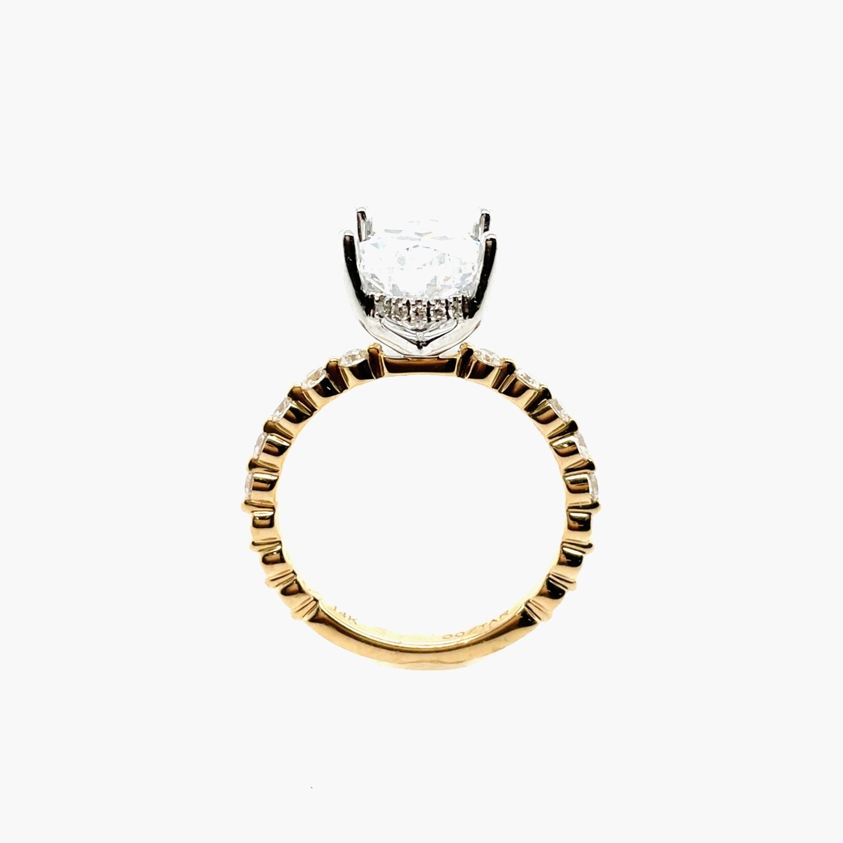 14K Pear engagement Ring Size 6