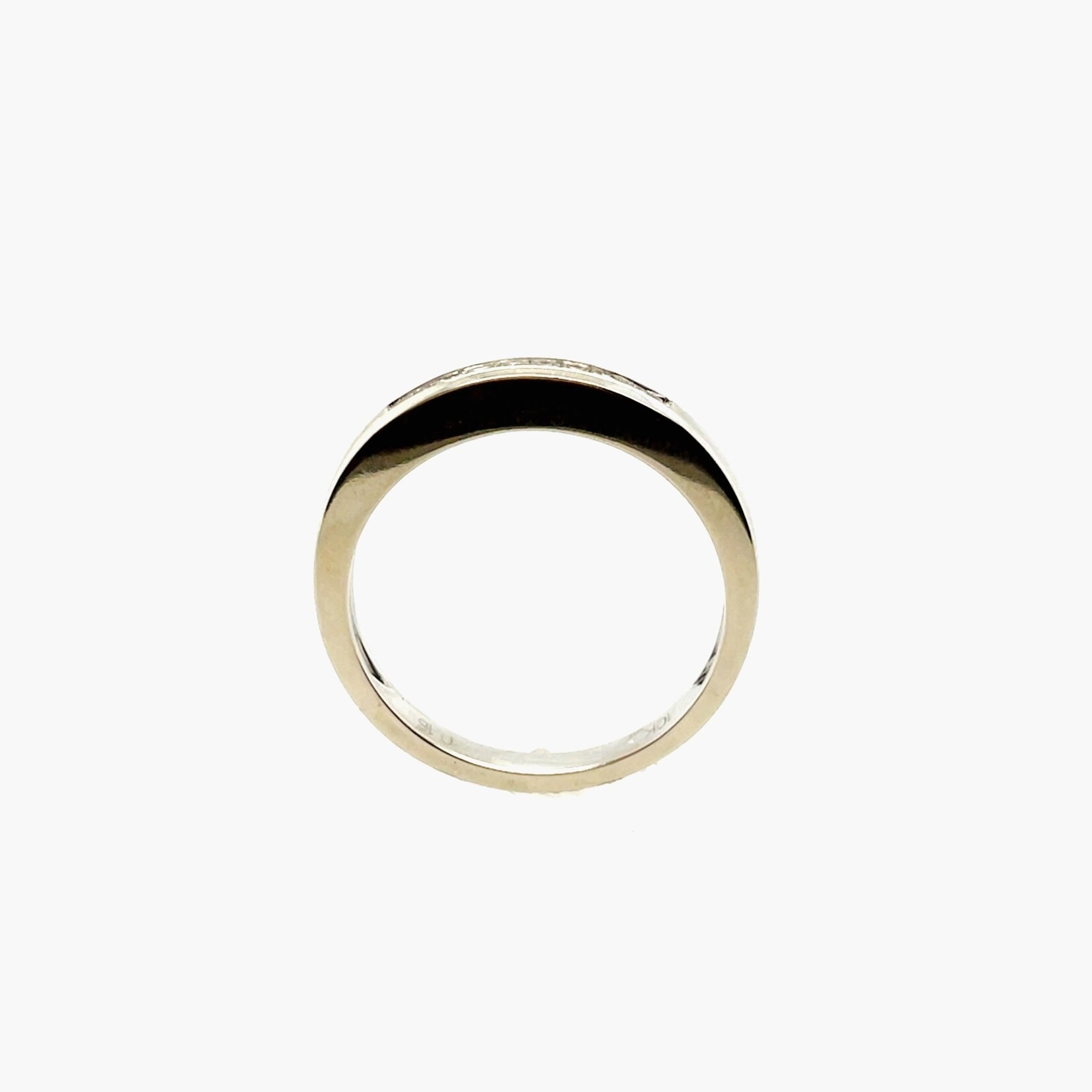 14 Kt W G Ladies Diamond Ring .35 Ctw Size 6.5