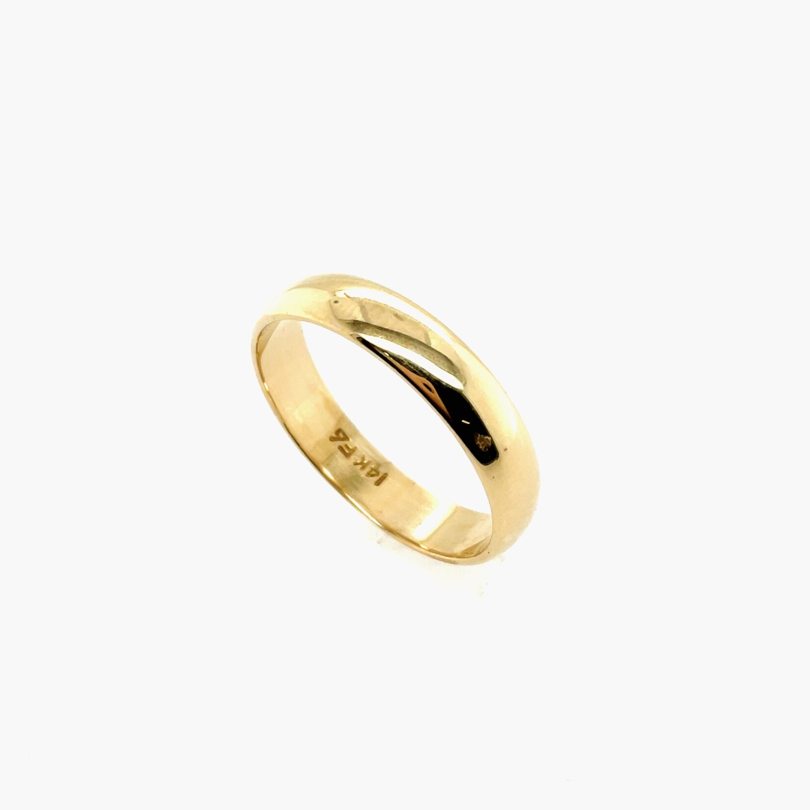 14K Yellow Gold Wedding Band Size 7