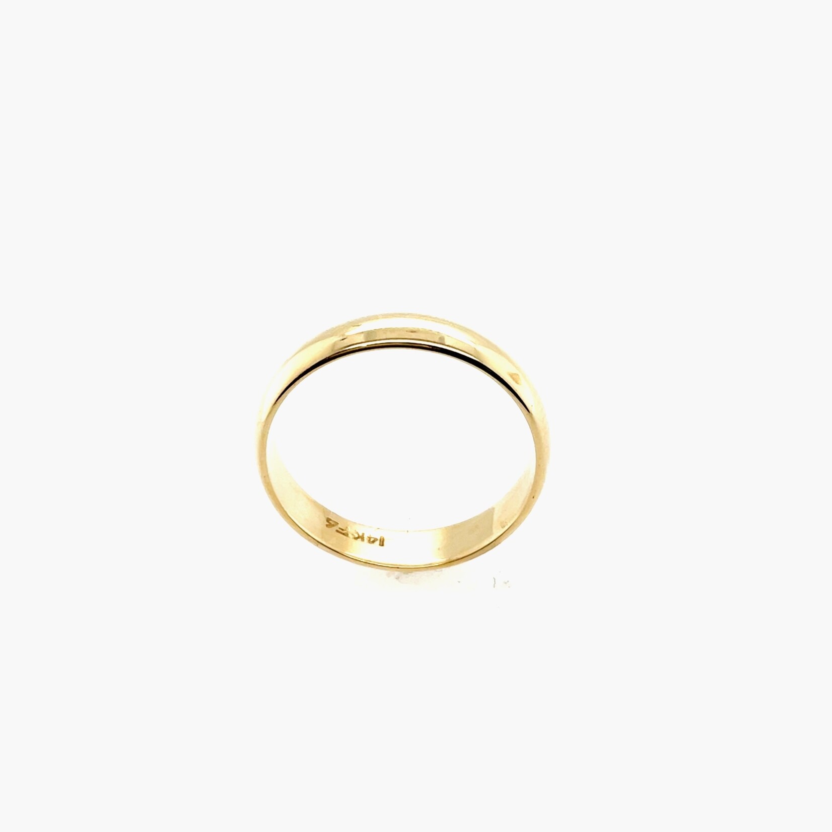 14K Yellow Gold Wedding Band Size 7