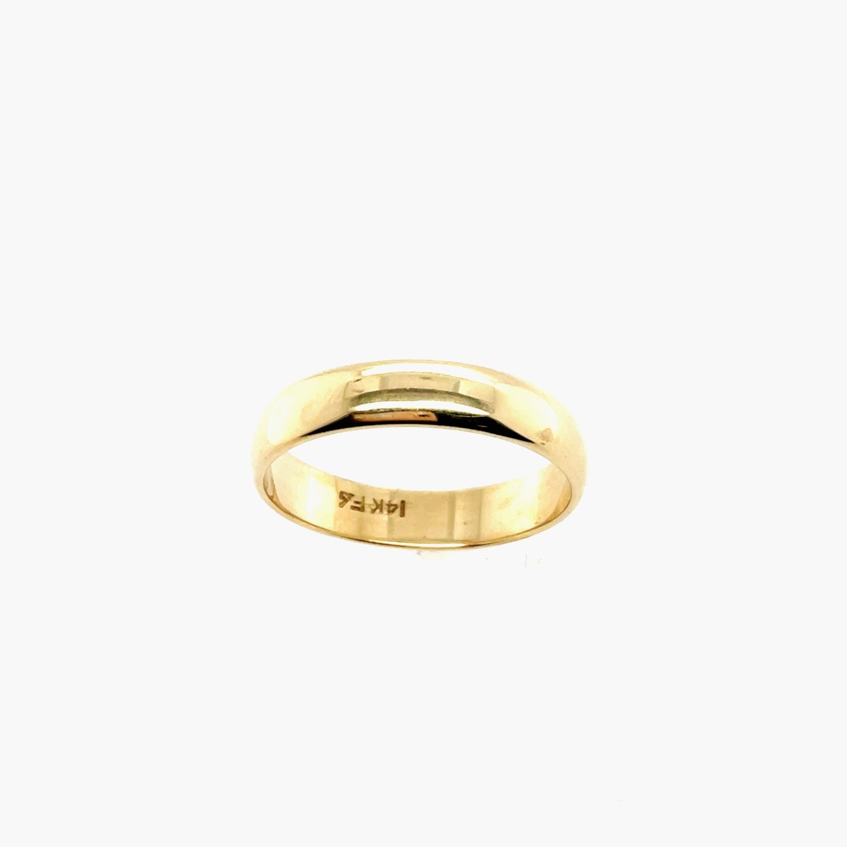 14K Yellow Gold Wedding Band Size 7