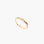 Diamond Ring Rose Gold Size 6