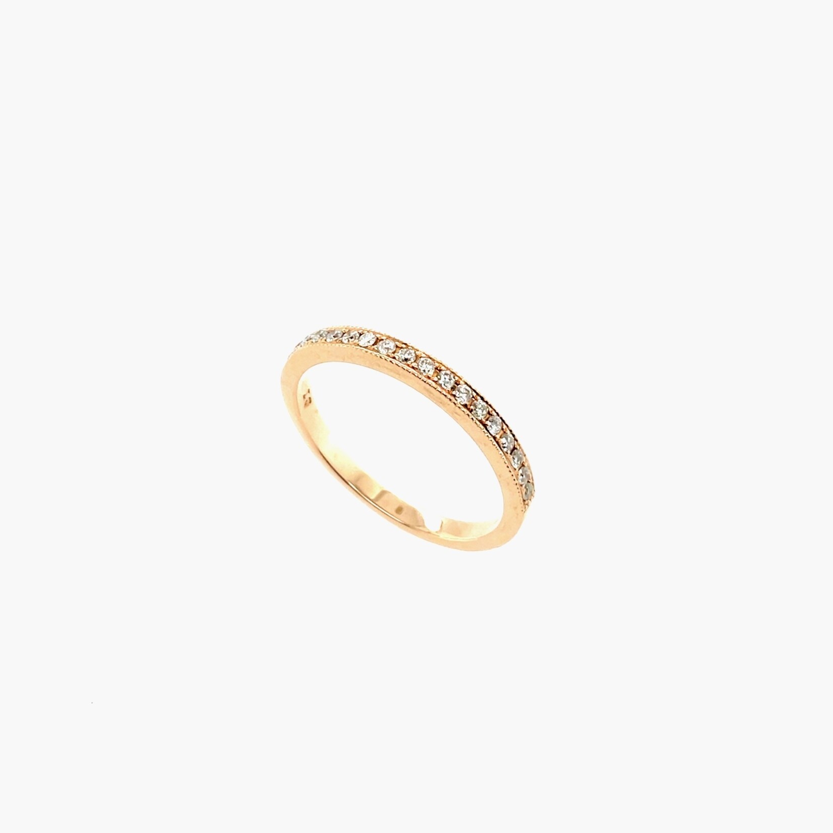 Diamond Ring Rose Gold Size 6