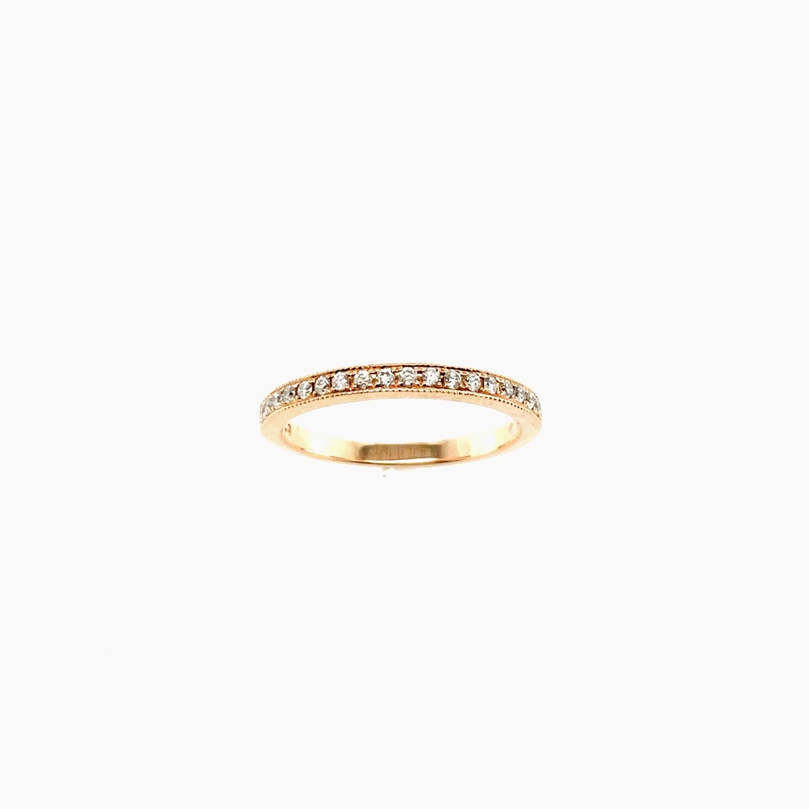 Diamond Ring Rose Gold Size 6