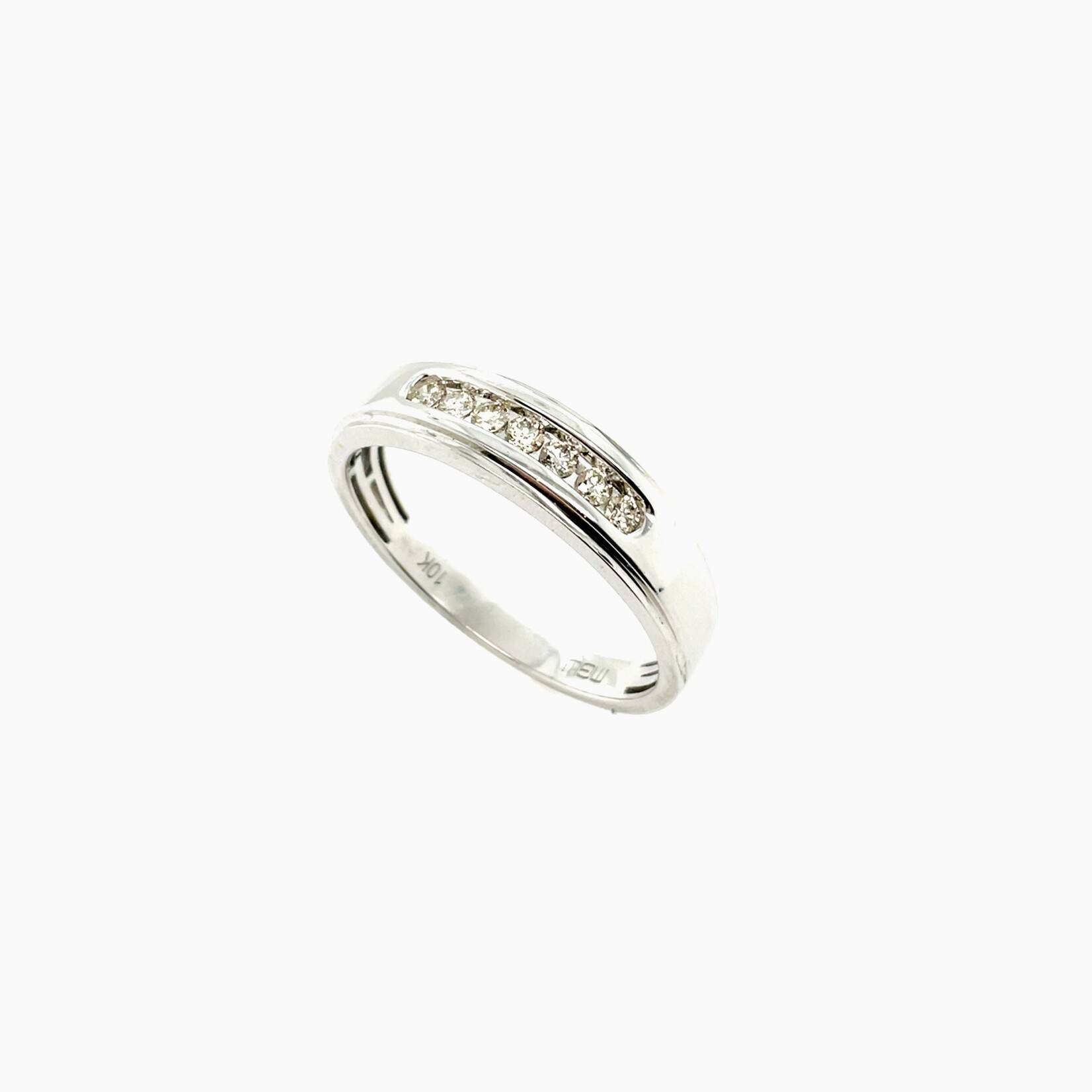 10K Mens Diamond Ring 0.20 CTW Size 12.5