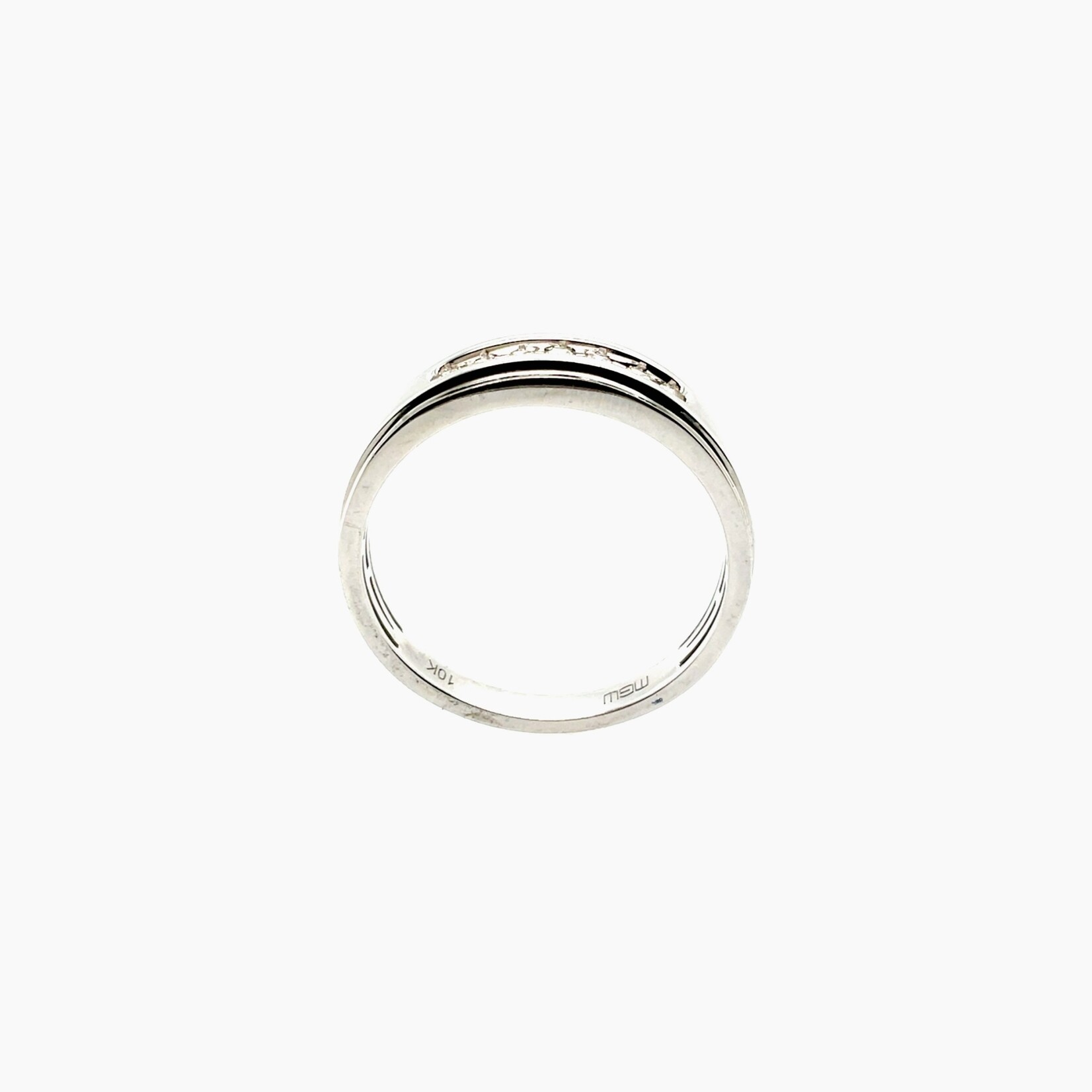 10K Mens Diamond Ring 0.20 CTW Size 12.5