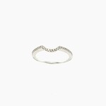 14K Round Diamond band Size 6