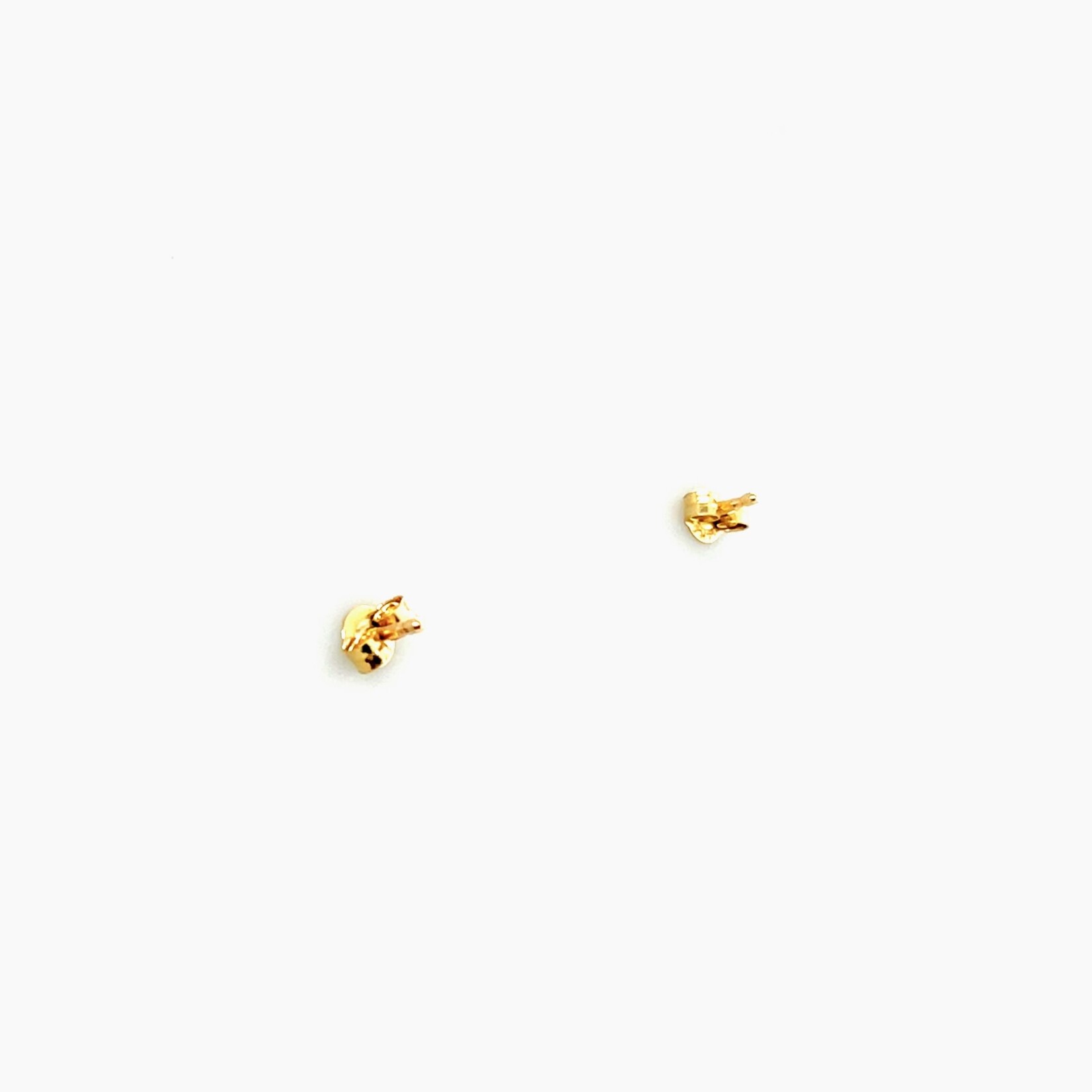 14 KT YG  Ladies Chrysoprase 8 x 10 mm Earrings
