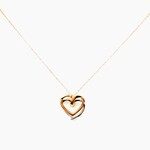 14 Kt YG 16" Chain / Heart Pendant