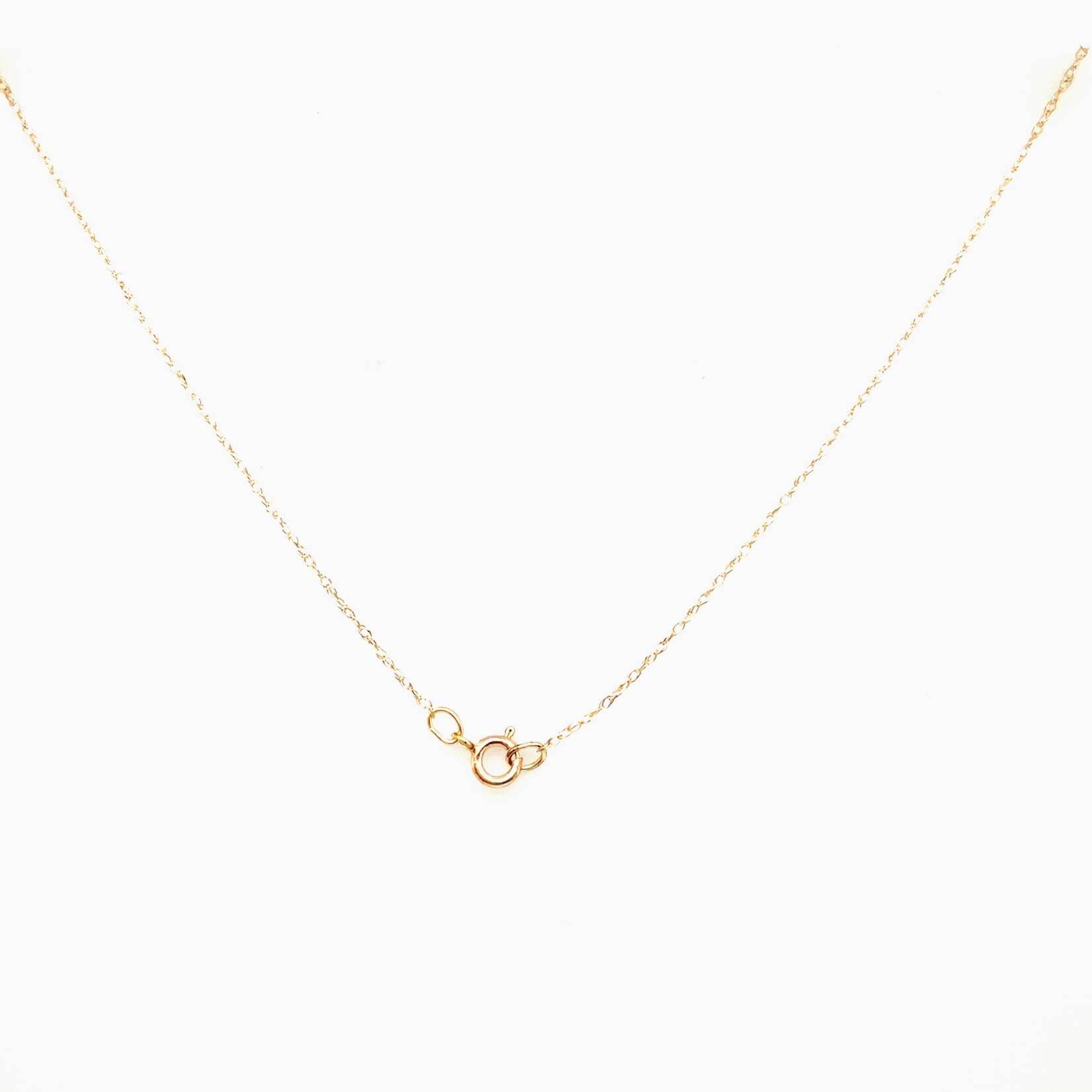 14 Kt YG 16" Chain / Heart Pendant