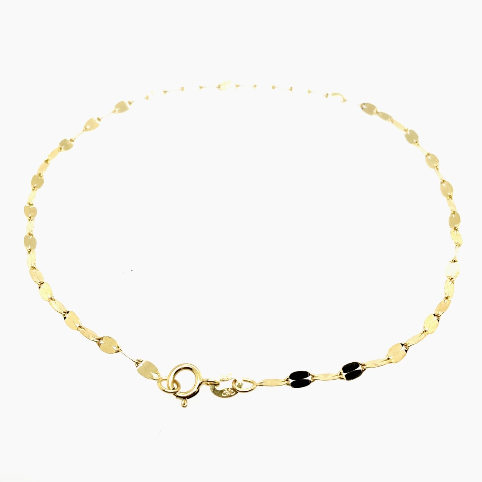 10 Kt YG Anklet 9"