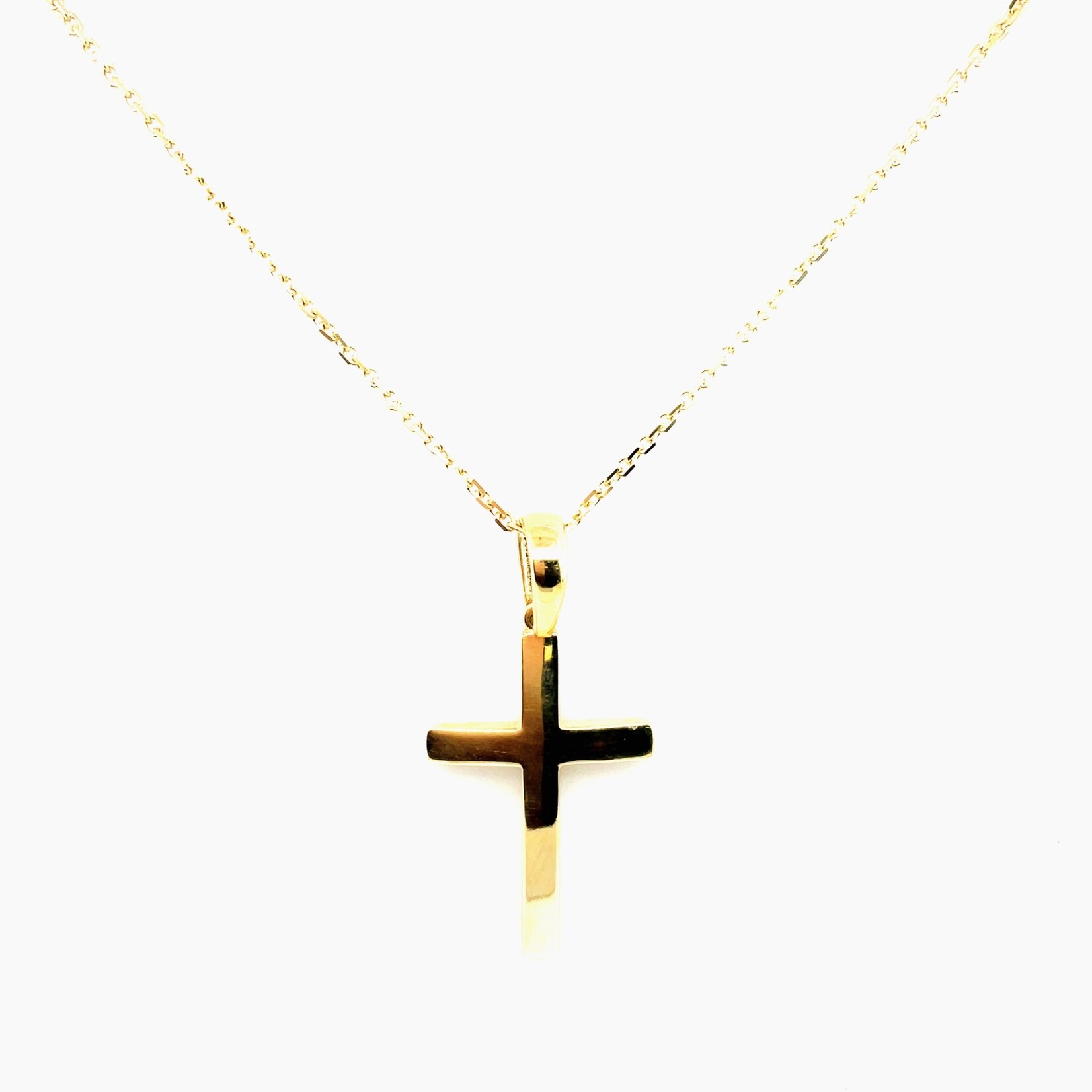 14 Kt Yellow Gold Necklace 18"