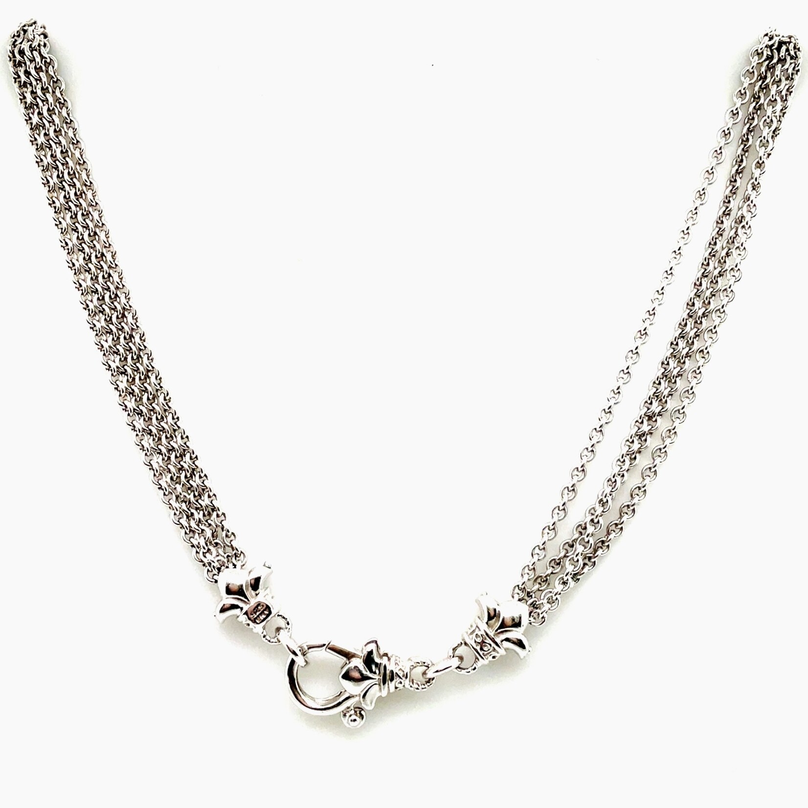 Silver Euphoria Necklace, 36"