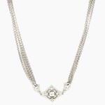 Silver Euphoria Necklace,18"
