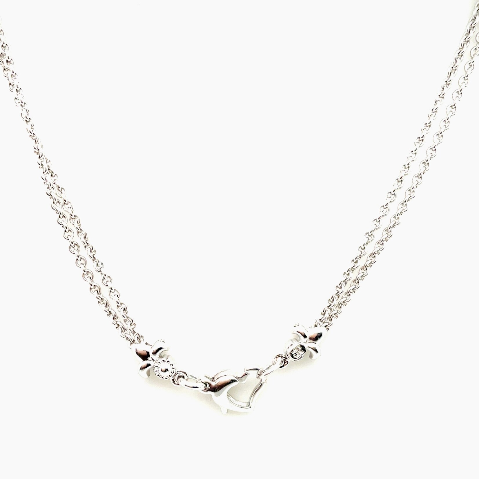 Silver Euphoria Necklace, 36"