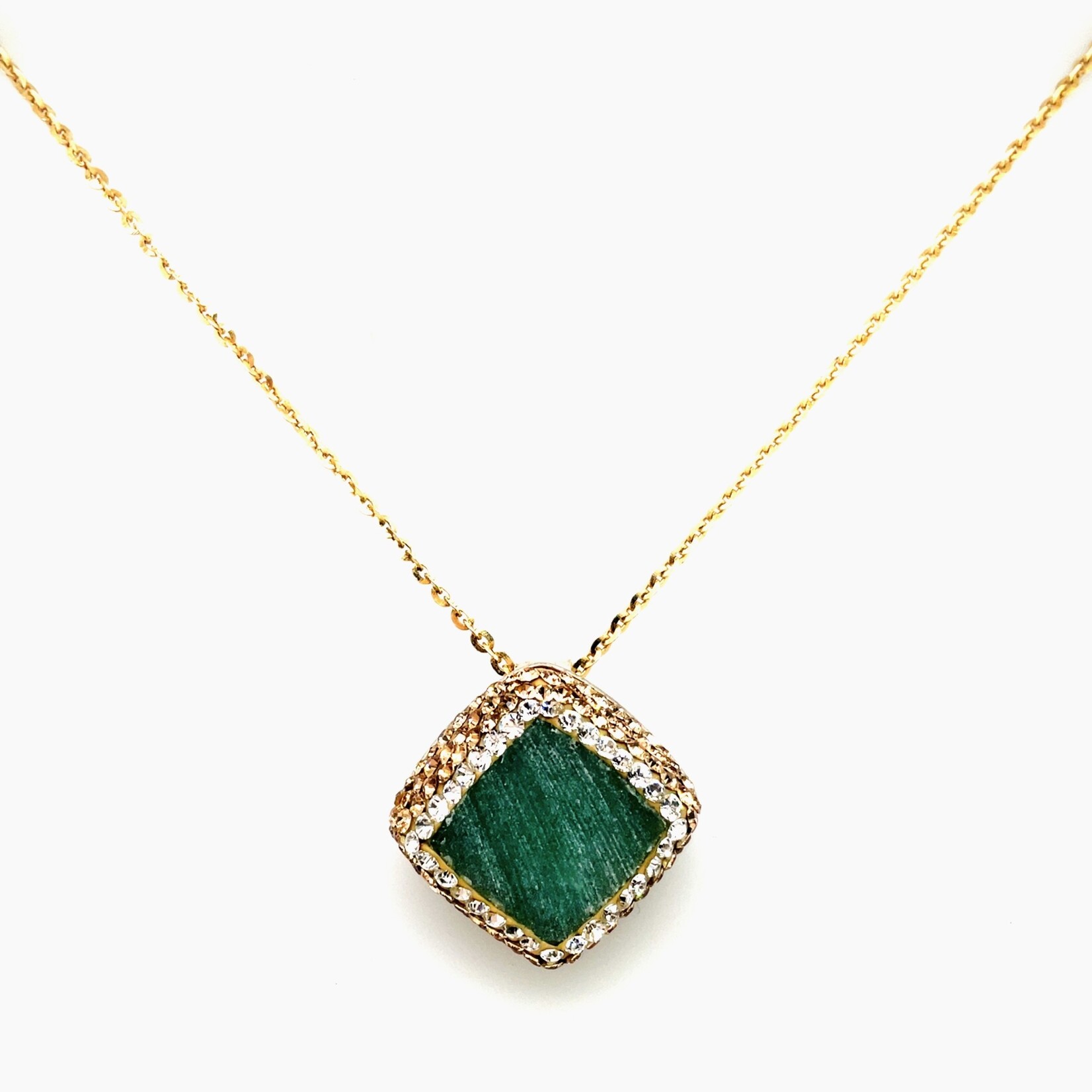 La Costa Sterling Silver GP Swarovski Crystal Necklace