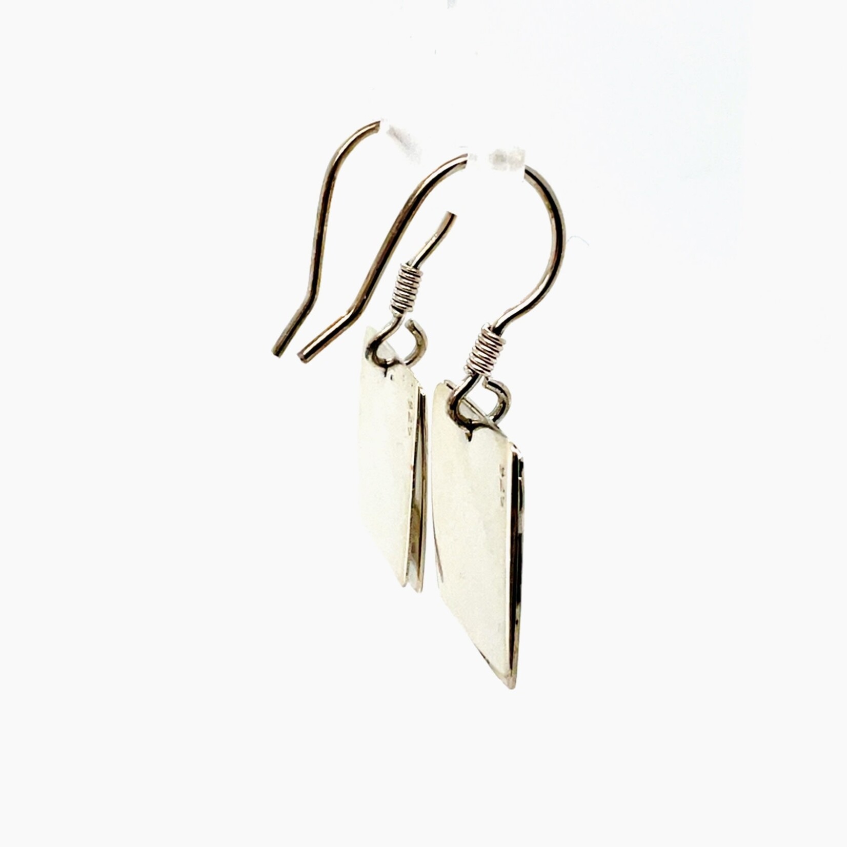 Sterling Silver Square Earrings
