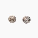 Silver Diamond Accent Earrings