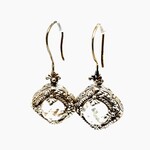 Sterling Silver Quartz Earrings