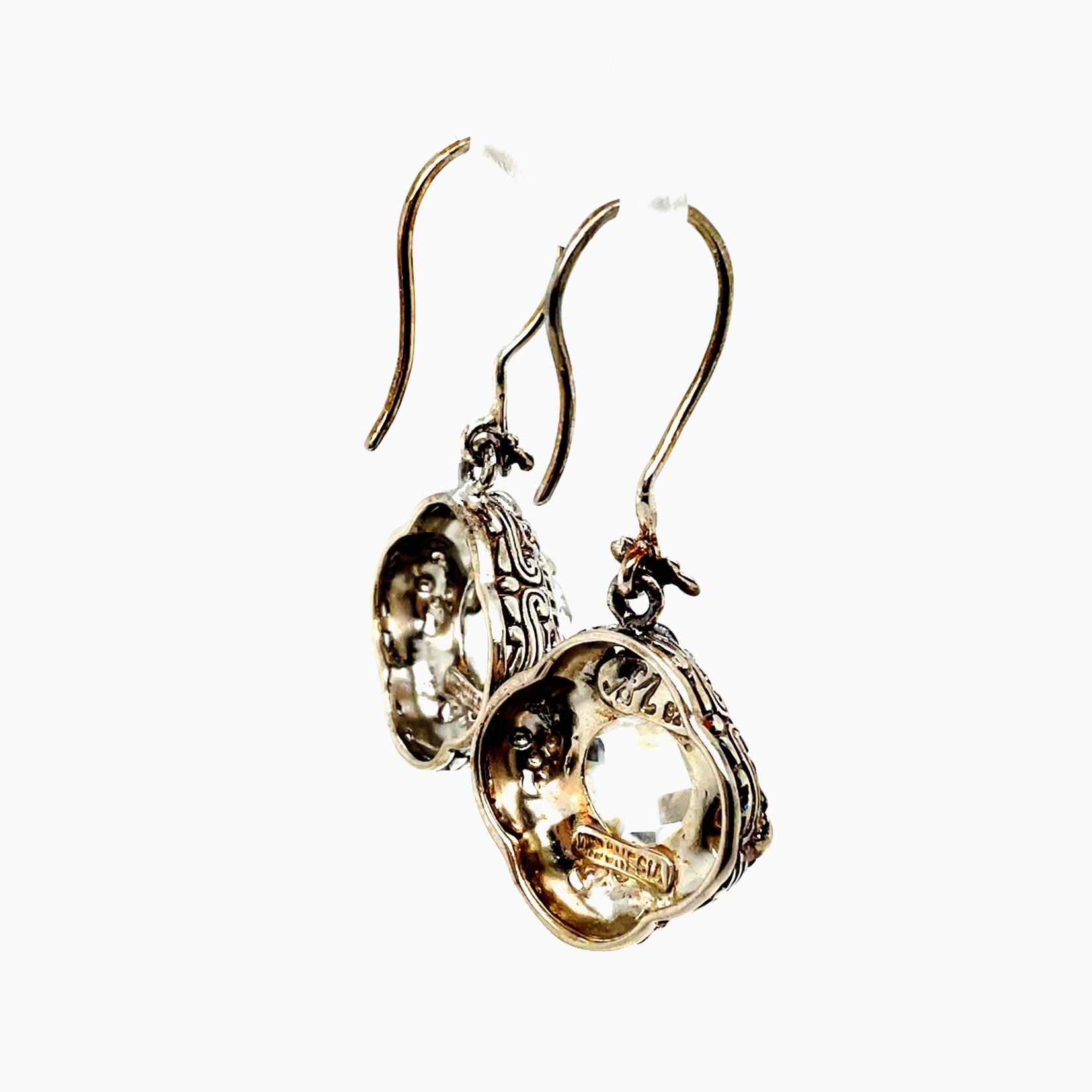 Sterling Silver Quartz Earrings